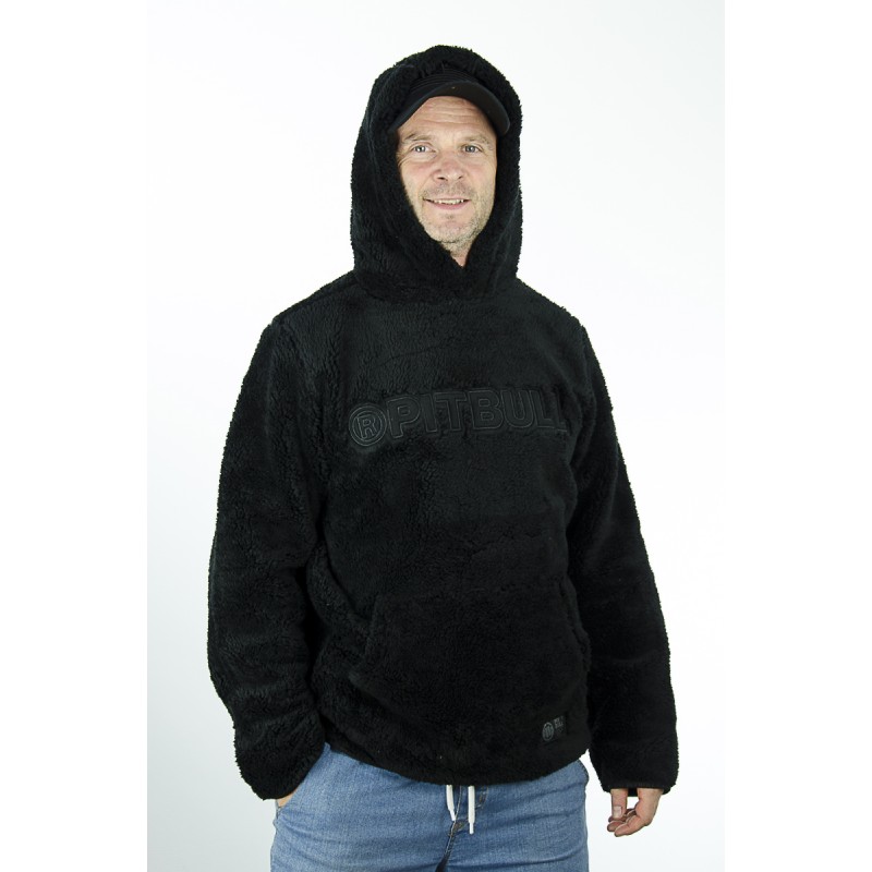 Bluza PIT BULL z kapturem Aragon czarny