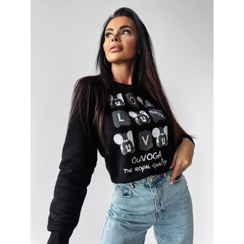 Bluza OLAVOGA damska Montana czarny