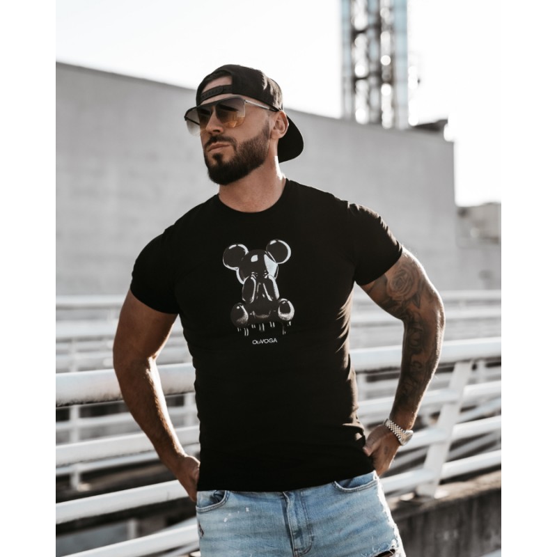 T-Shirt OLAVOGA Cave czarny