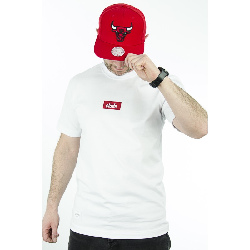 T-Shirt ELADE Box Logo 3D biały
