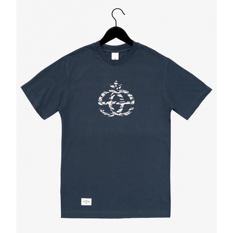 T-Shirt ELADE Icon decline jeansowy