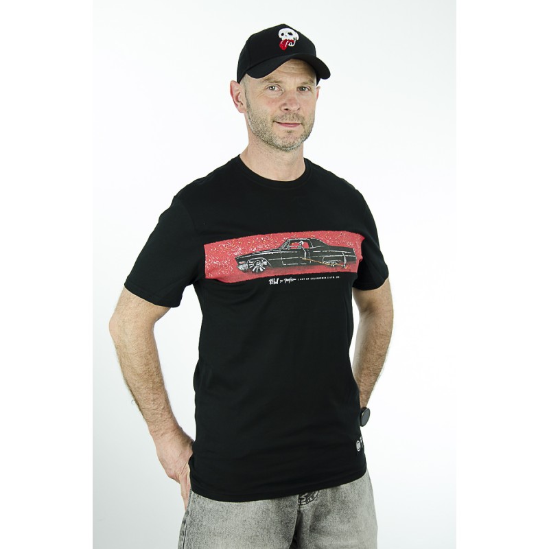 T-Shirt PIT BULL Devil's Deville czarny