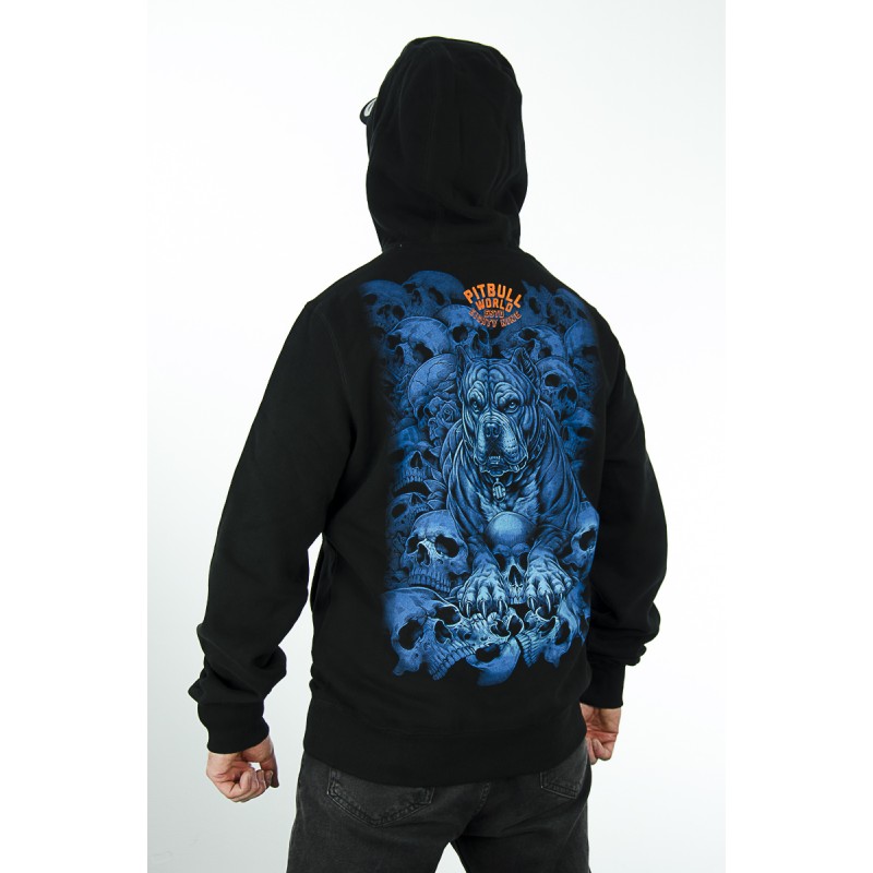 Bluza PIT BULL z kapturem Guardian Angel czarny