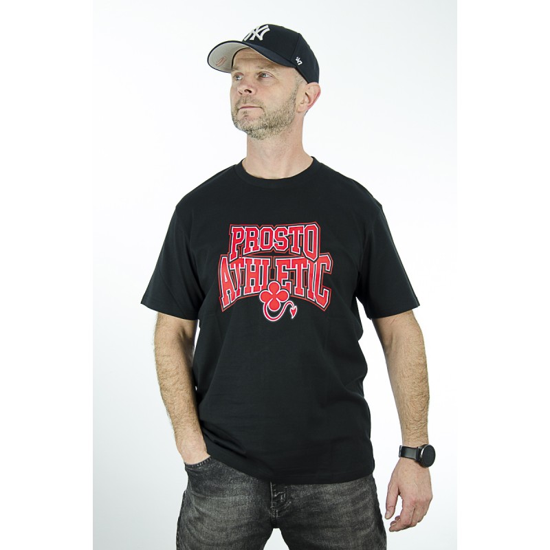 T-Shirt PROSTO Chicago czarny