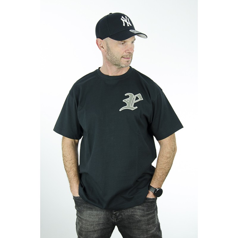 T-Shirt PROSTO Gothic P czarny