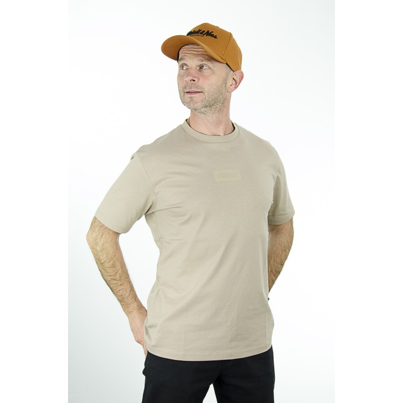 T-Shirt PROSTO Box Logo beż