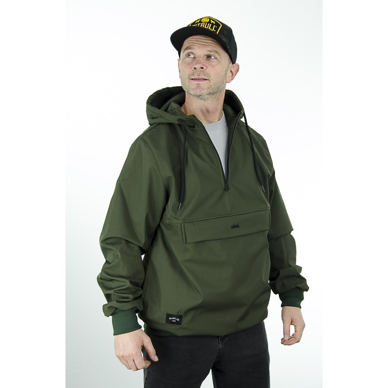 Kurtka ELADE kangurka Kangaroo softshell olivka