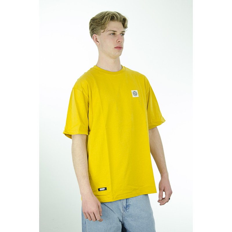 T-Shirt MASS Patch żółty