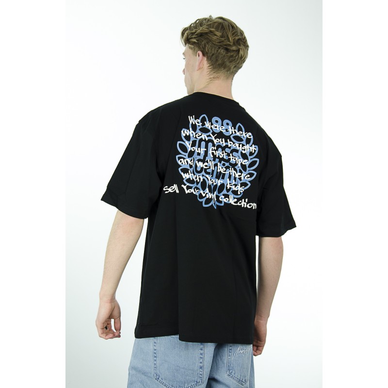 T-Shirt MASS Motto czarny