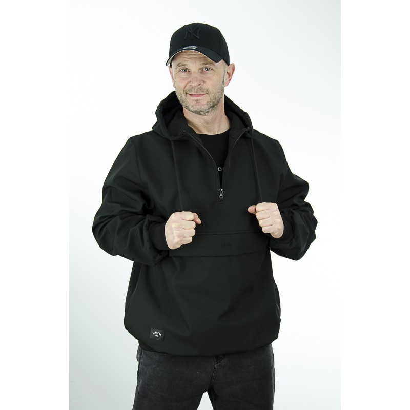 Kurtka ELADE kangurka Kangaroo softshell czarny