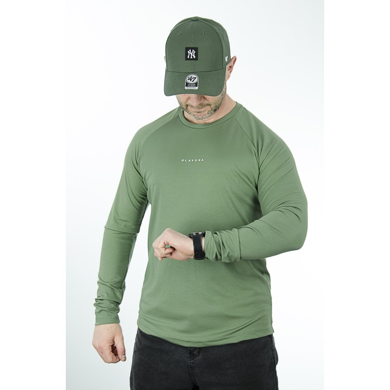 Longsleeve OLAVOGA Mire olivkowy