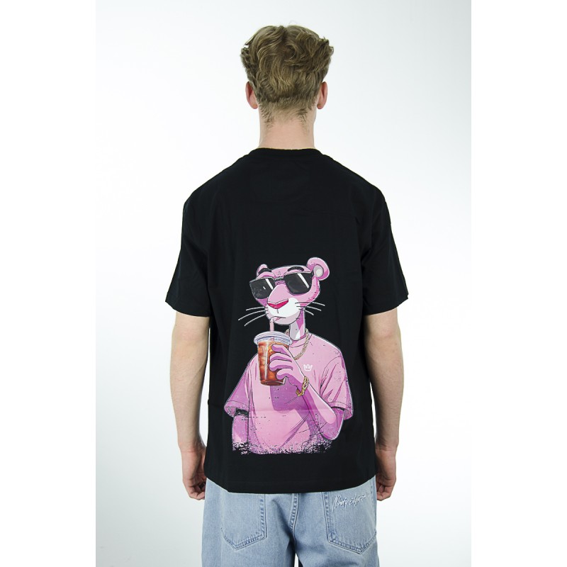 T-Shirt JIGGA G. Panther czarny