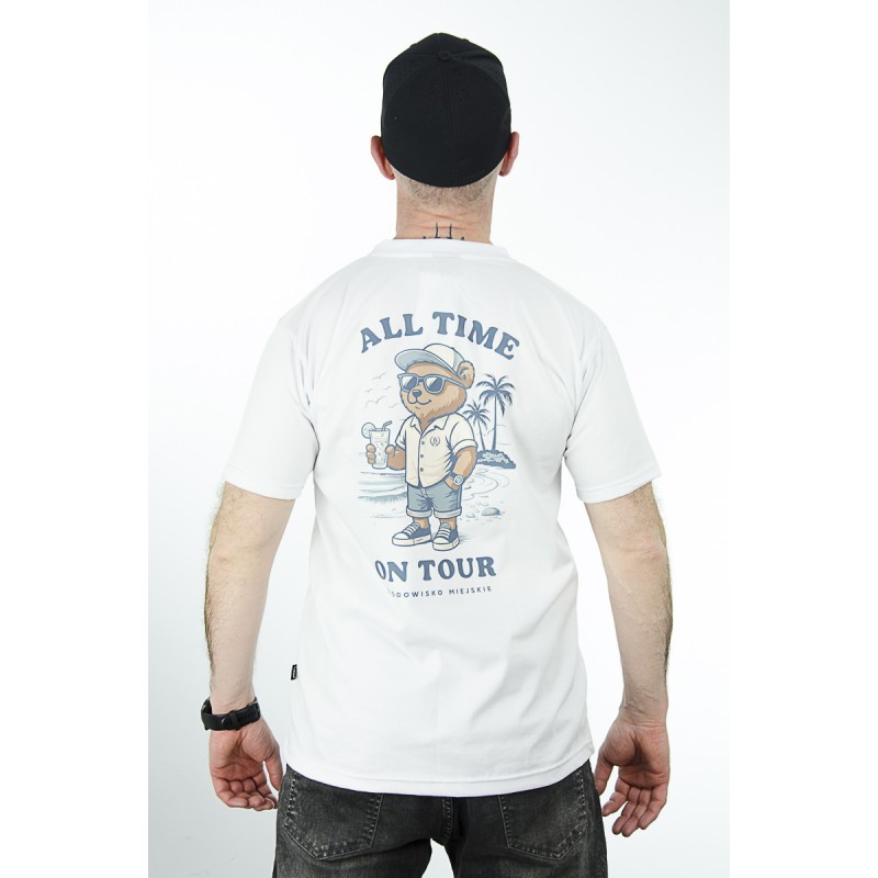 T-Shirt Środowisko Miejskie Traveler biały