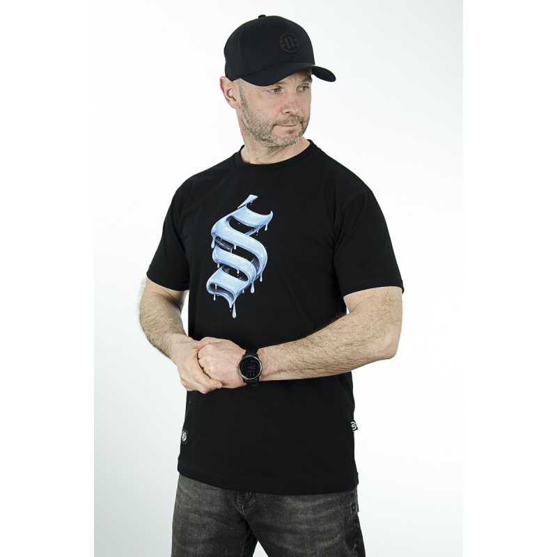 T-Shirt Środowisko Miejskie Blue Symbol czarny
