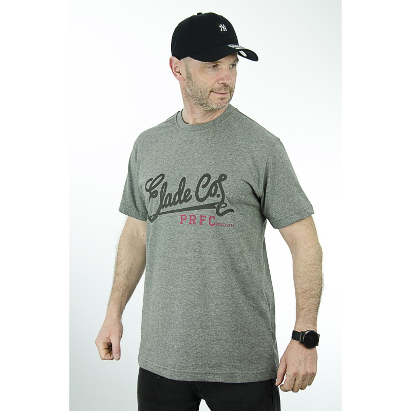 T-Shirt ELADE Needle szary