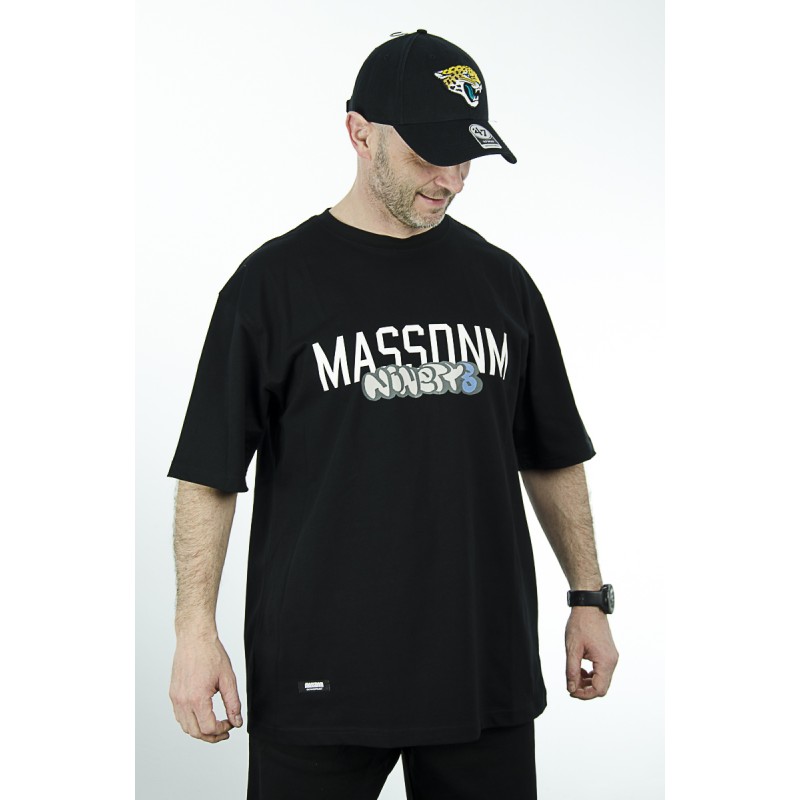 T-Shirt MASS Arch czarny