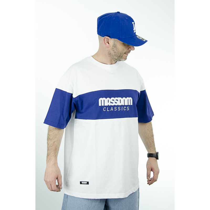 T-Shirt MASS Classic Cut biały