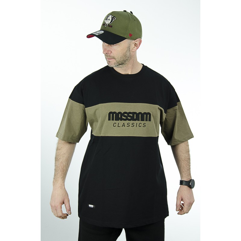 T-Shirt MASS Classic Cut czarny