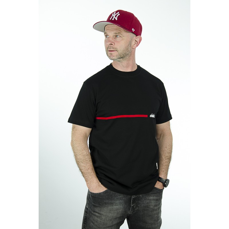 T-Shirt ELADE Line czarny