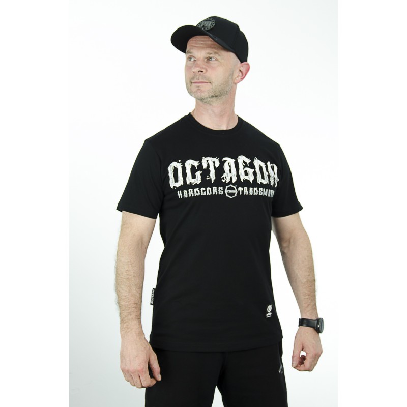 T-Shirt OCTAGON Joker czarny