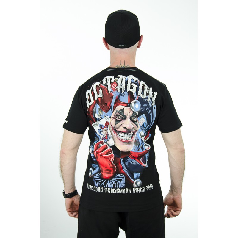 T-Shirt OCTAGON Joker czarny