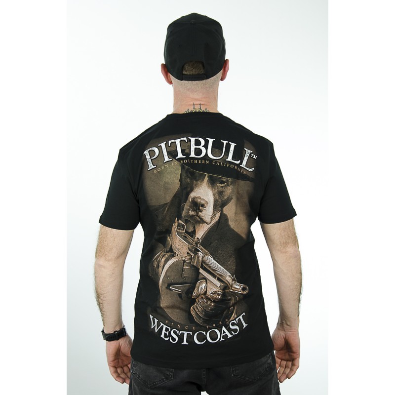 T-Shirt PIT BULL Tommy Gun czarny