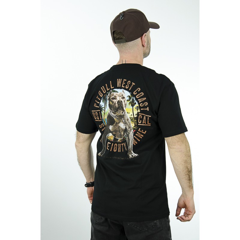 T-Shirt PIT BULL Beach Boy czarny