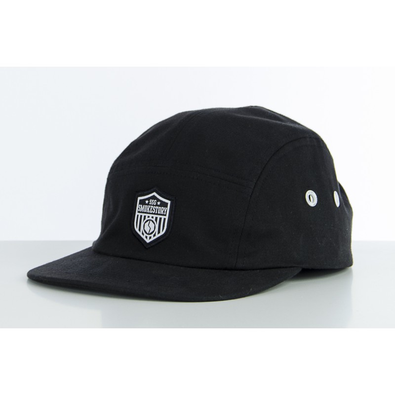 Czapka SSG 5panel Herb czarna