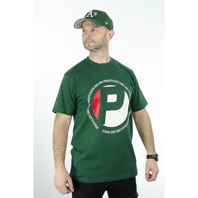 T-Shirt PROSTO Buttop zielony