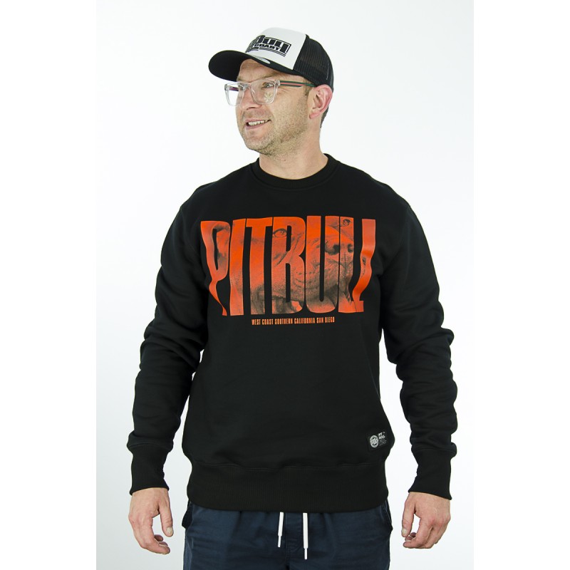 Bluza PIT BULL Orange Dog czarny