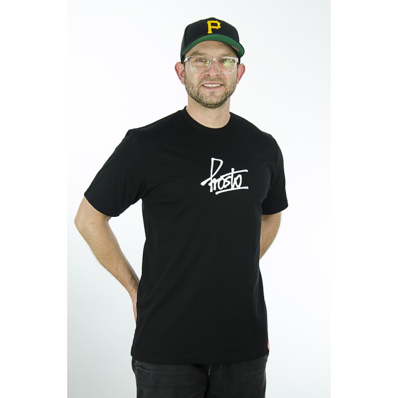 T-Shirt PROSTO Typetag czarny